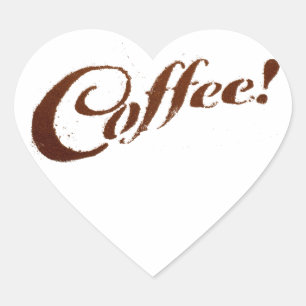Cœur Café - Sticker Coeur