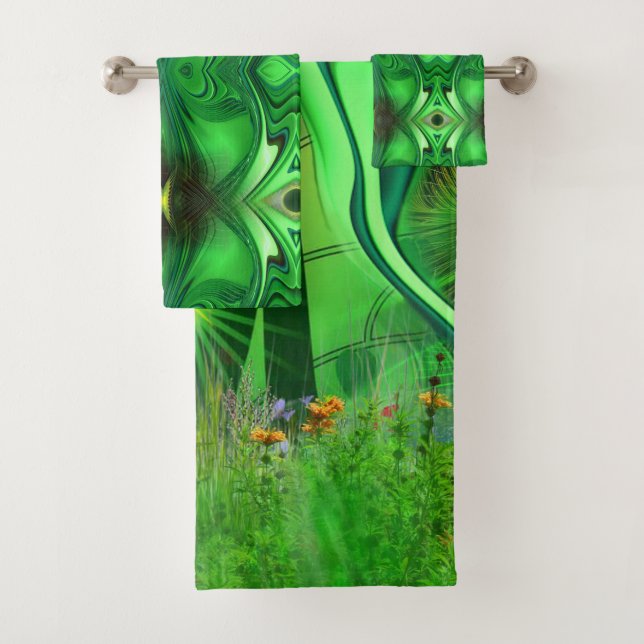 Coeur Chakra Énergies Répéter Motif Sac de carross (En situation)