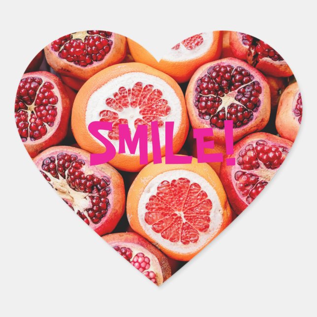 CŒUR COEUR SMILE STICKER (Devant)