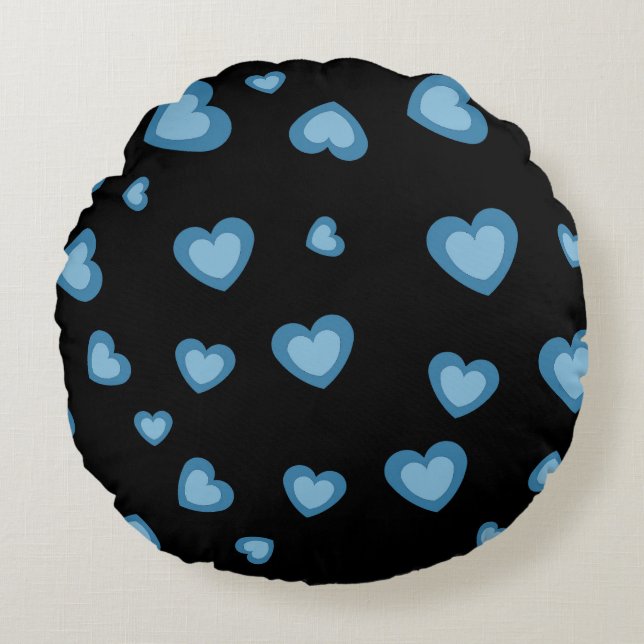 COEUR D'AMOUR  COUSSIN CADEAU RONDE (Devant)