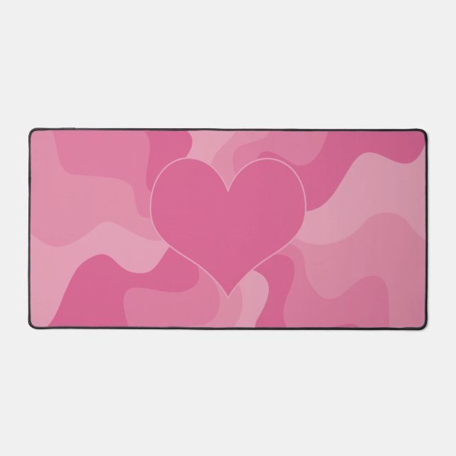 Coeur d'amour - rose (Recto)