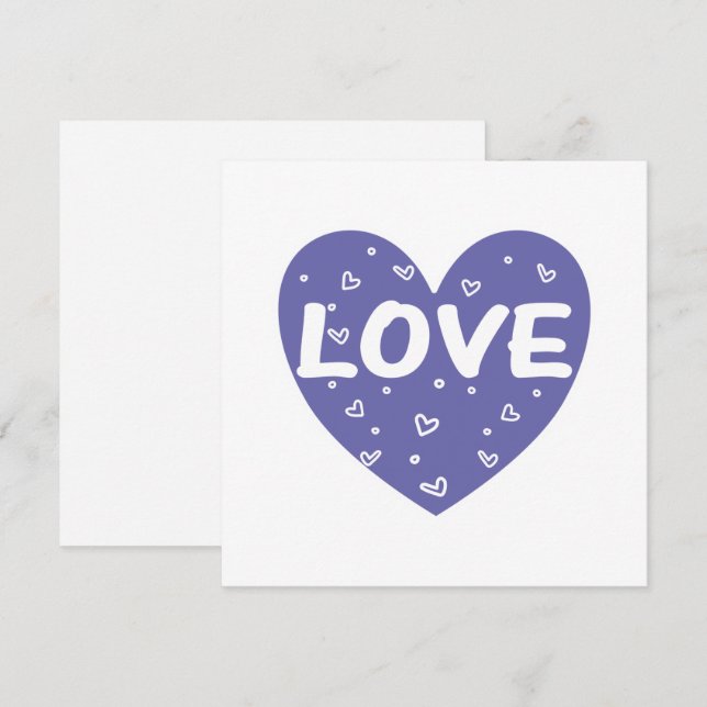 Cœur d'amour Veri Peri (Devant / Derrière)