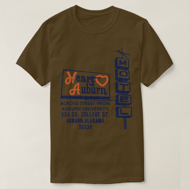 Coeur d'Auburn Motel TShirt (Design devant)