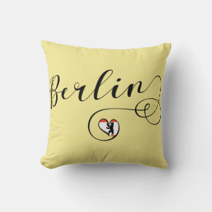 Coeur de Berlin Jouer Coussin