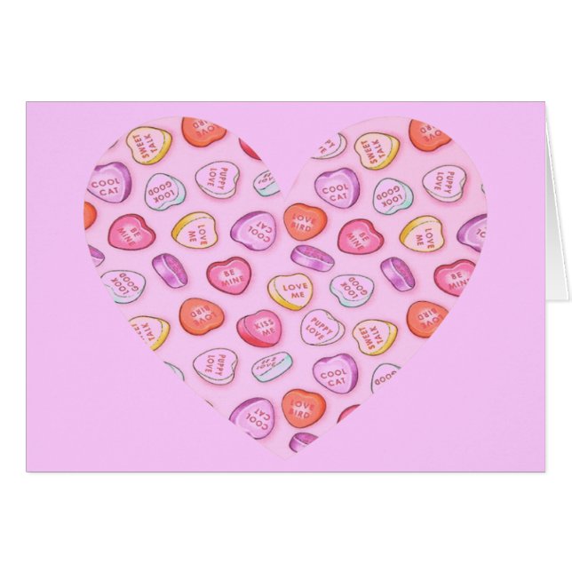 Coeur de bonbons (Devant horizontal)