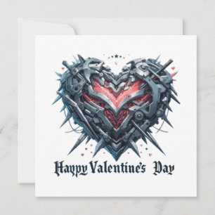 Cœur de la Saint-Valentin blindé et en cage