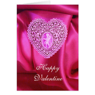 COEUR DE LACE CUPID SOIE FUCHSIA VÊTEMENT, Violet