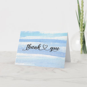 Coeur de Merci souriant sur aquarelle