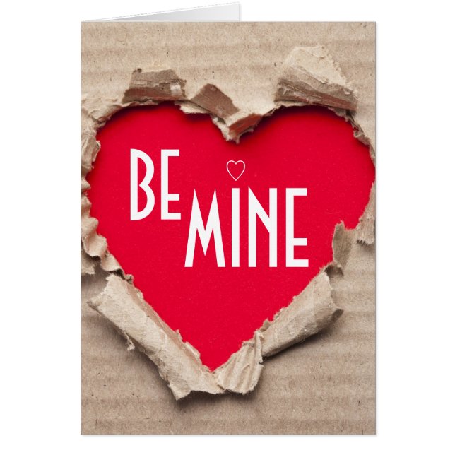 Coeur de papier déchiré (Devant)