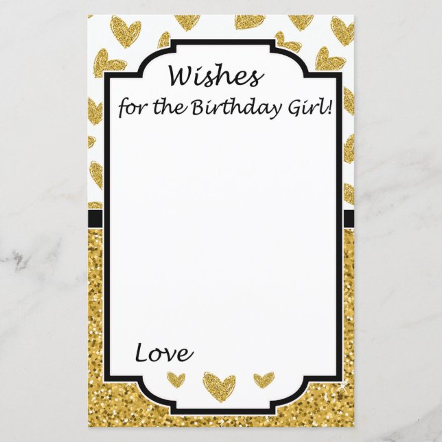 Coeur de parties scintillant Souhaite pour le jeu  (Devant)