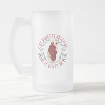 Coeur de St Augustine Mug