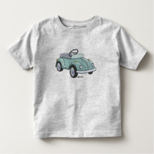 Coeur de t-shirt avec une voiture étagée