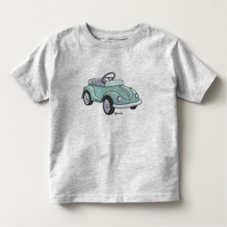 Coeur de t-shirt avec une voiture étagée