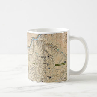 Coeur de tasse de carte de Canyonlands (Utah)