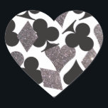 Cœur Destiny Las Vegas Heart Sticker Faux Parties scint<br><div class="desc">Un autocollant pour coordonner avec la suite Destiny,  l'utiliser sur les faveurs,  enveloppes,  et plus ! � 2birdstone 2013 tous droits réservés.</div>