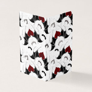 Cœur d'Halloween avec des ailes de chauve-souris n