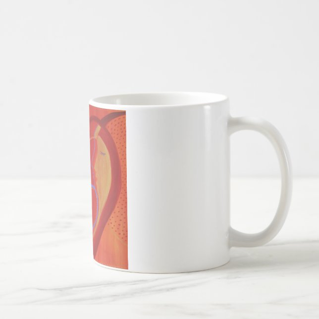 Cœur d'Or Blanc 325 ml  Tasse blanche classique (Droite)