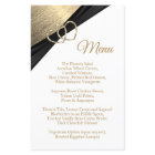 Coeur d'or clair - Menu