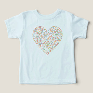 Coeur doux Saupoudrer bébé
