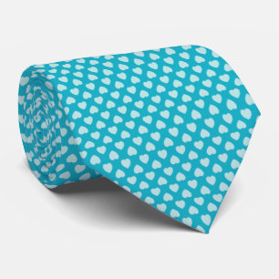 Coeur doux Turquoise Turquoise Cravate