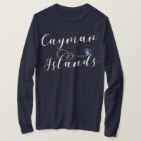 Coeur du drapeau des îles Caïmans, T-shirt des île