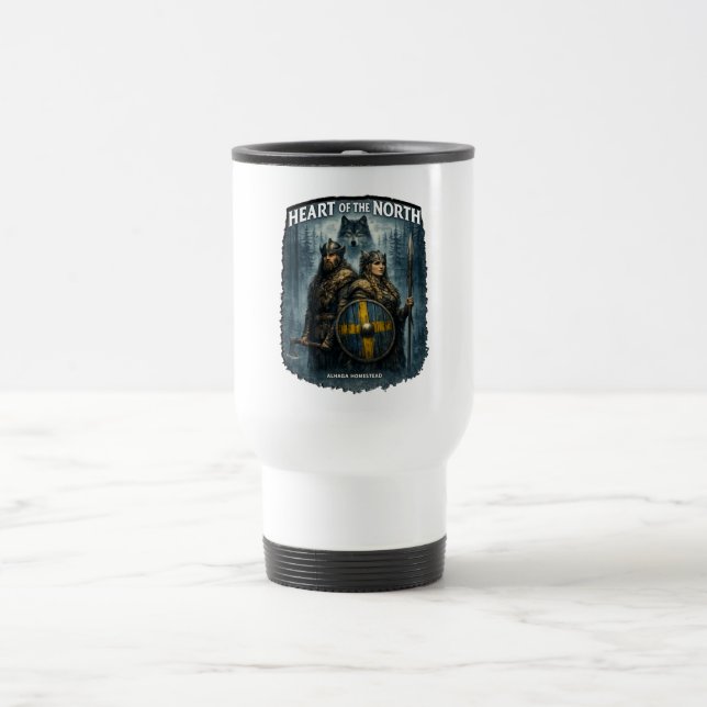 Cœur du Nord - Tasse de voyage  (Centre)