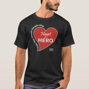 Coeur d'un héros - T-shirts foncé