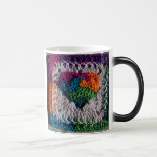 Coeur d'une tasse Morphing hippie