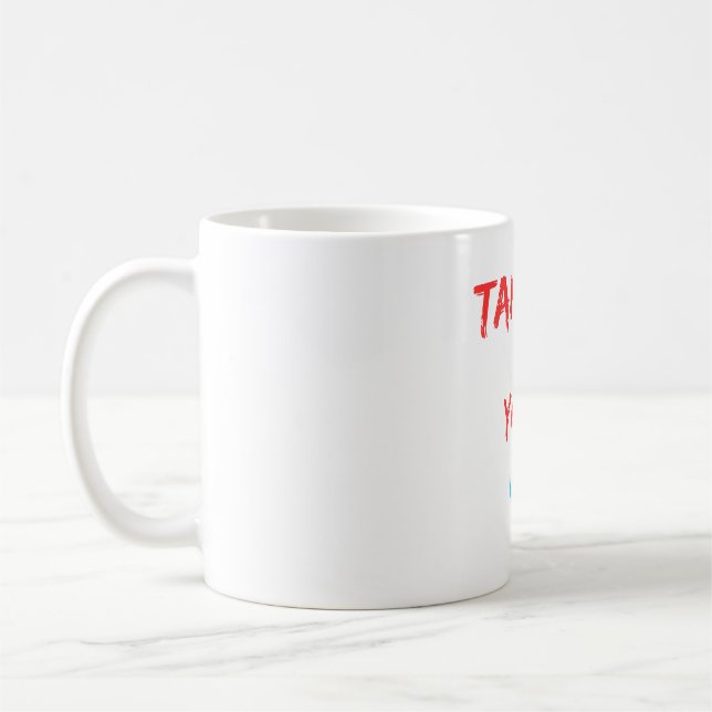 Coeur Embrasser Mug (Gauche)