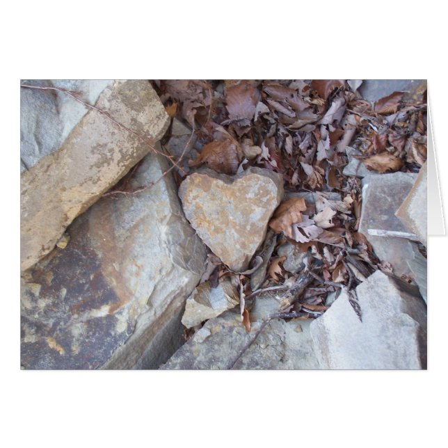 Coeur en pierre (Devant horizontal)