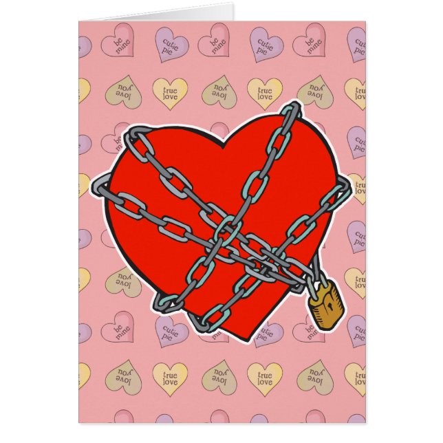 coeur enchaîné et verrouillé (Devant)
