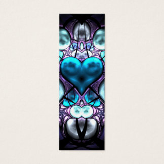 Coeur enchanté Carte de visite maigre Mark