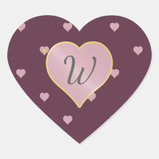 Cœur Étoiles dans les coeurs sur Sticker Port