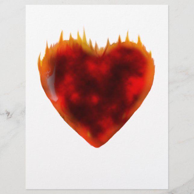 Coeur flamboyant (Devant)