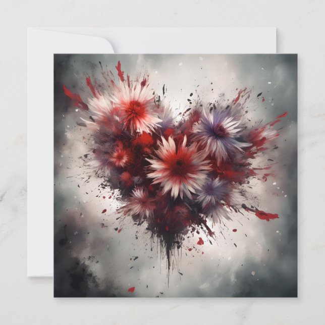 Coeur fleuri (Devant)