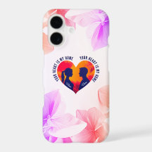 Cœur floral personnalisable pour la Saint-Valentin