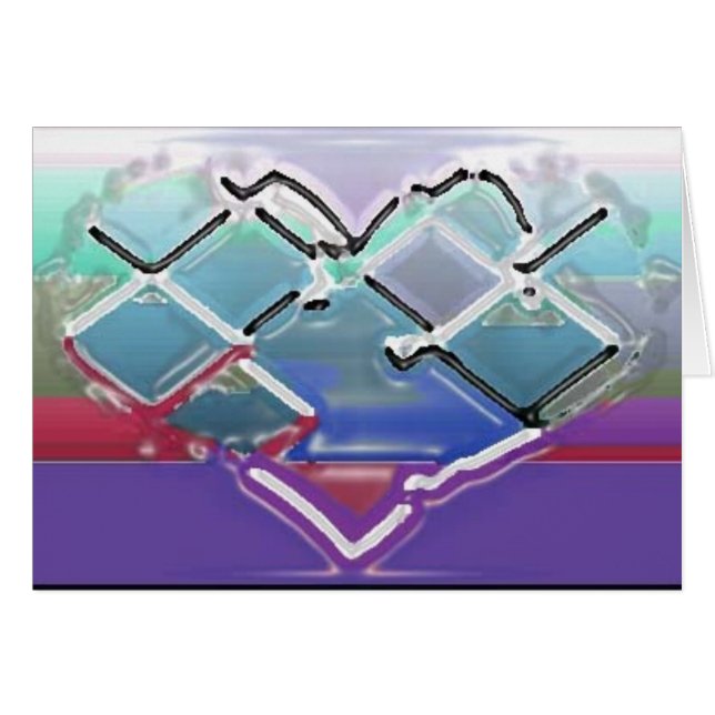 Coeur fondu de chrome (Devant horizontal)