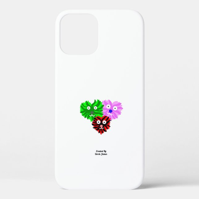 Coeur Fuzzies Apple iPhone 12 Pro Coque (Verso)