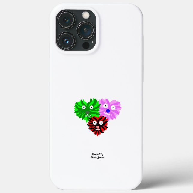 Coeur Fuzzies Apple iPhone 13 Pro Max Coque (Verso)