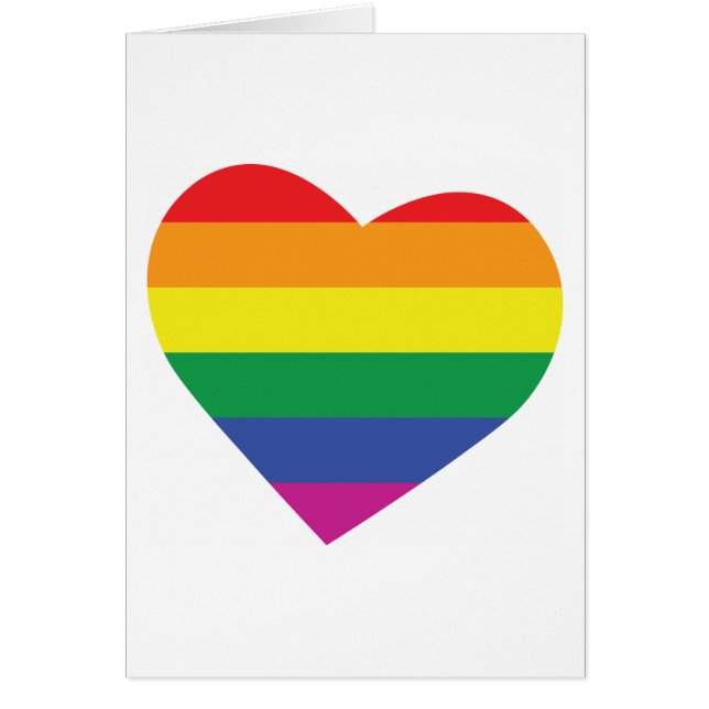 Coeur gay pride (Devant)