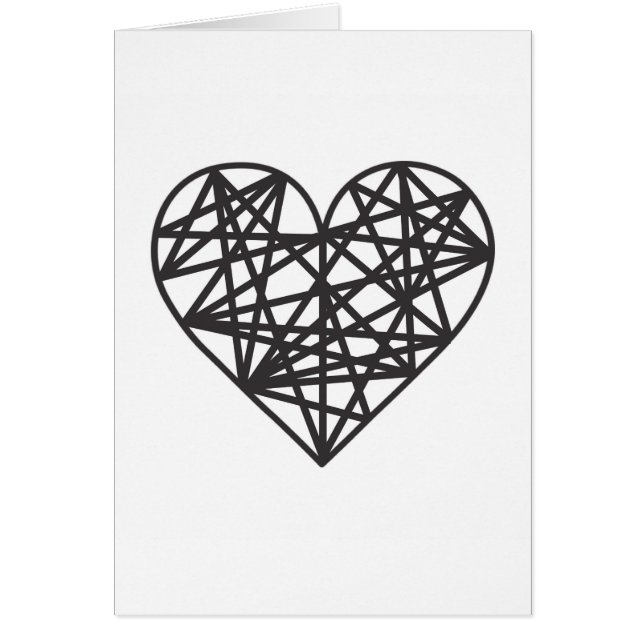 Coeur géométrique (Devant)