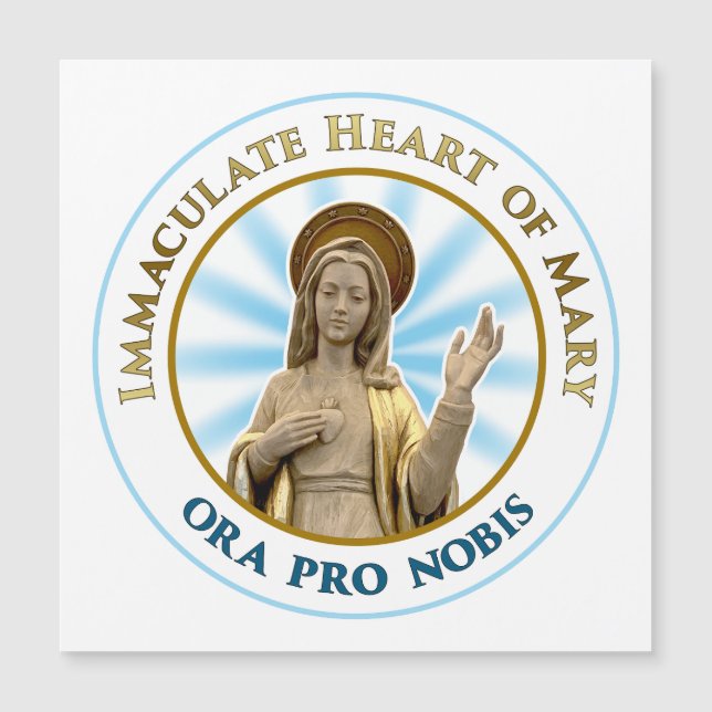 Coeur immaculé de Mary Ora Pro Nobis (Devant)
