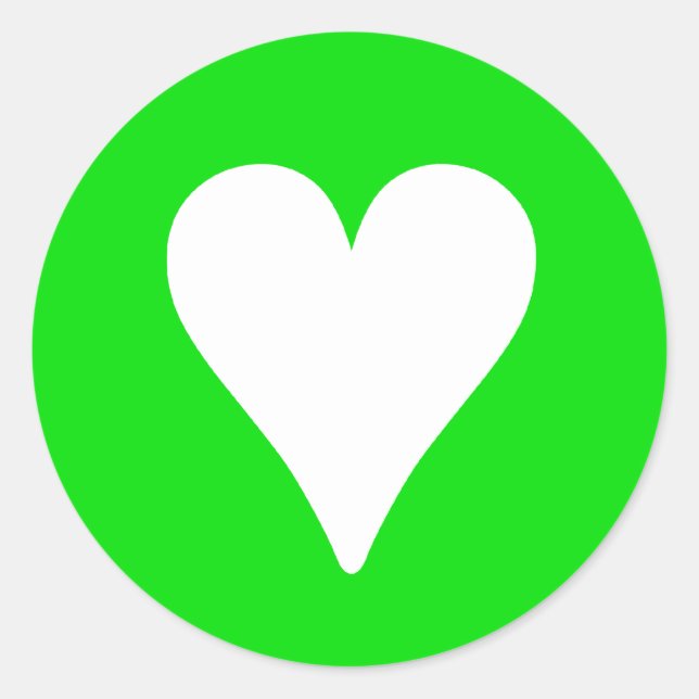 Coeur irlandais - Stickers (Devant)