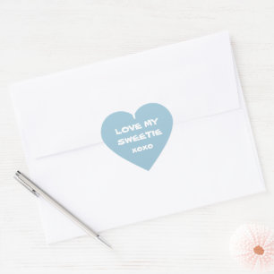 Cœur J'AIME MON Sticker SWEETIE xoxo - Créateur RjFxx.