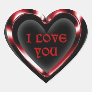 Cœur Je T'Aime Sticker