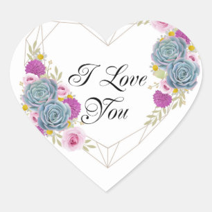 Cœur Je t'aime Sticker Coeur