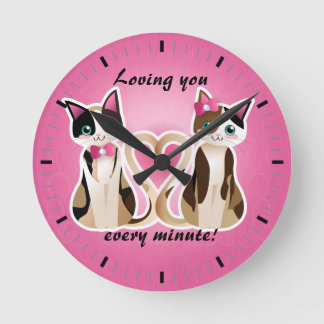 Coeur Kitty - calico ver - horloge