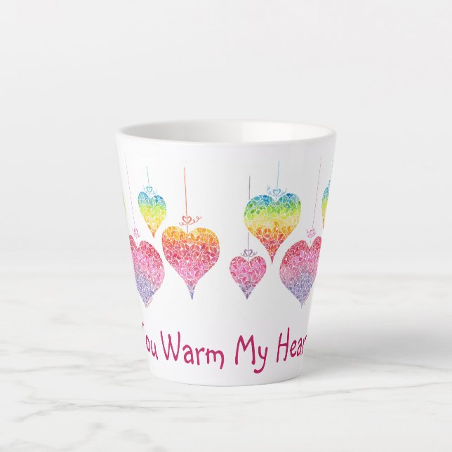 Coeur Latte Mug (Devant)