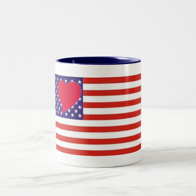 Coeur Love USA Mug (Centre)