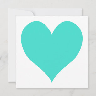 Coeur mignon Turquoise